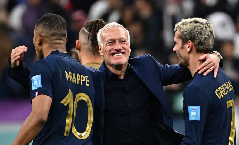 Didier Deschamps ថាក្រុមបារាំងសំណាងដែលបានបំបាក់អង់គ្លេសក្នុងវគ្គ8ក្រុមចុងក្រោយ​